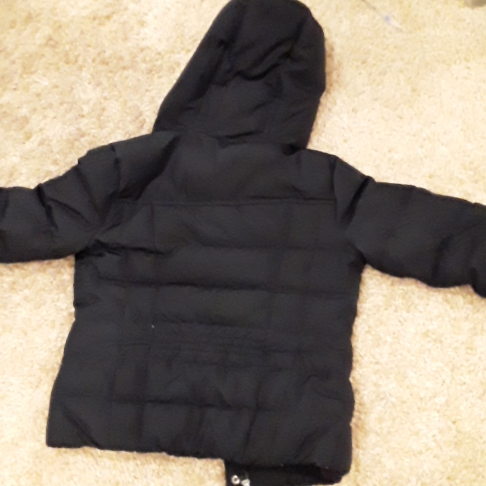 A&F Kids XL Blackish Blue Puffer Jacket - Picture 3 of 4